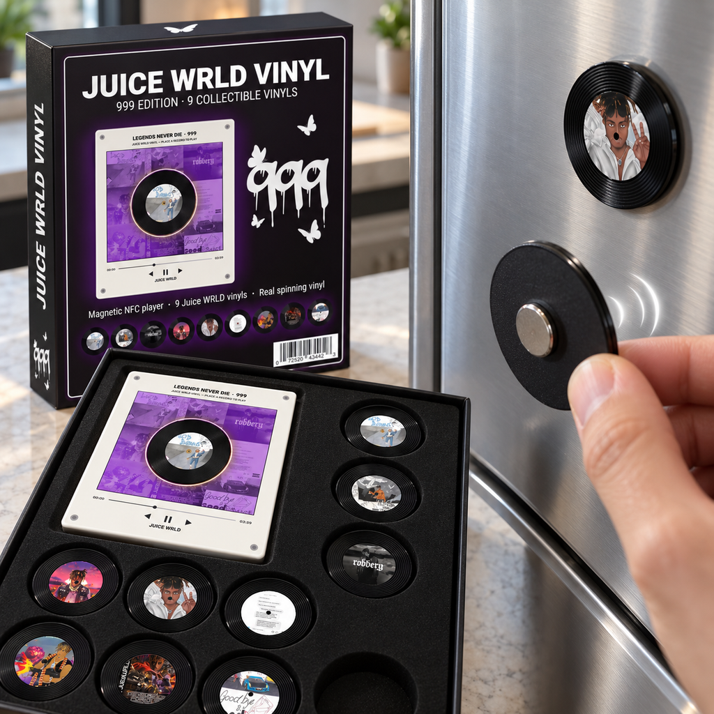 Strong magnetic backing on each disc